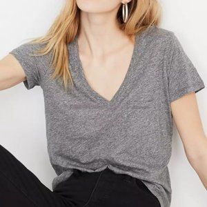 Madewell Whisper Cotton V-Neck Pocket Tee Large